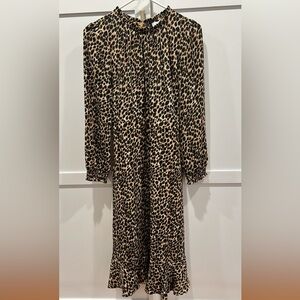 J. Crew Animal Print Dress